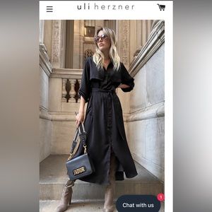 Uli by Uli Herzner Heathrow dress in camel/khaki - NEVER BEEN Worn!